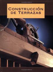 Construccion de terrazas by Creative Publishing international, The editors of Creative Publishing international