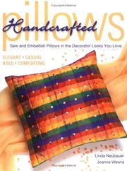 Cover of: Handcrafted Pillows by Linda Neubauer, Joanne Wawra