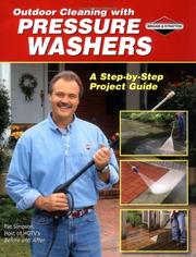 Cover of: Outdoor Cleaning with Pressure Washers: A Step-by-Step Project Guide (Black & Decker Home Improvement Library)