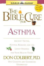 Cover of: Bible Cure For Asthma (Bible Cure
