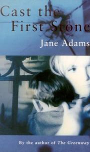 Cover of: Cast the First Stone by Jane Adams