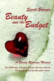 Beauty and the Budget by Sandi Brenner