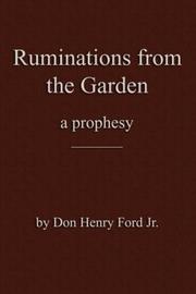 Cover of: Ruminations from the Garden