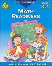 Cover of: Math Readiness by School Zone Publishing Company