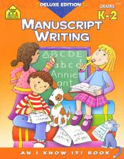 Cover of: Manuscript Writing