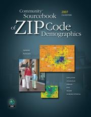 Cover of: Community Sourcebook of Zip Code Demographics