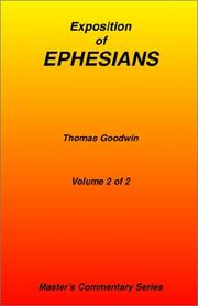 Cover of: Commentary on Ephesians