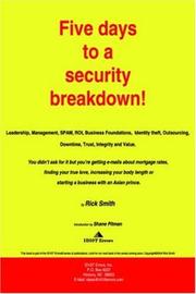 Cover of: Five Days To A Security Breakdown!