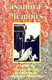 Cover of: Casanova's Memoirs