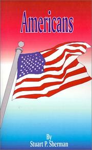 Cover of: Americans