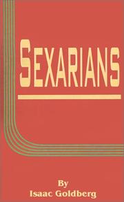 Cover of: Sexarians | Isaac Goldberg