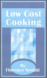 Cover of: Low Cost Cooking by Florence Nesbitt