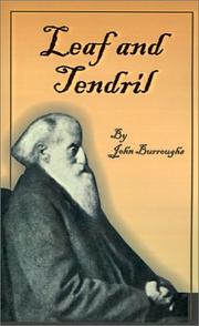 Cover of: Leaf and Tendril
