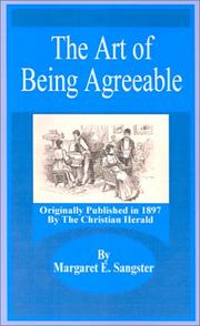 Cover of: The Art of Being Agreeable
