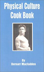 Cover of: Physical Culture Cook Book