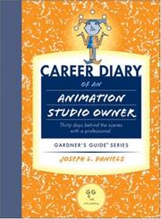 Cover of: Career Diary of an Animation Studio Owner by Joseph Daniels