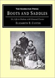 Cover of: Boots and Saddles by Elizabeth B. Custer, Elizabeth B. Custer