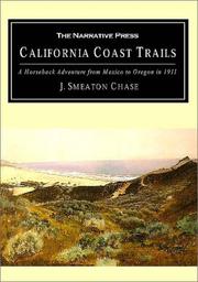 Cover of: California Coast Trails by J. Smeaton Chase