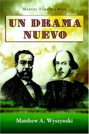 Cover of: Un drama nuevo (Cervantes & Co. Spanish Classics)