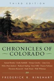 Cover of: Chronicles of Colorado