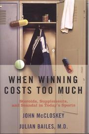 Cover of: When Winning Costs Too Much