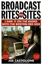 Cover of: Broadcast Rites and Sites: I Saw It on the Radio with the Boston Red Sox