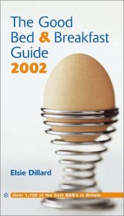 Cover of: The Good Bed & Breakfast Guide 2003