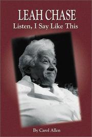 Leah Chase by Allen, Carol