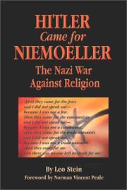 Cover of: Hitler Came for Niemoeller: The Nazi War Against Religion