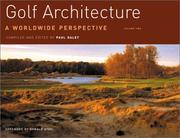 Cover of: Golf Architecture: A Worldwide Perspective