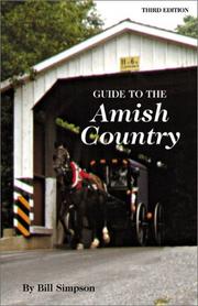 Cover of: Guide to the Amish country by Simpson, Bill