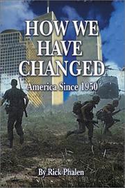 Cover of: How we have changed | 