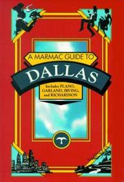Cover of: A Marmac Guide to Dallas by Yves Gerem