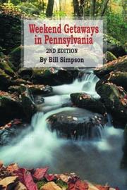 Cover of: Weekend Getaways in Pennsylvania