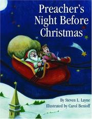 Cover of Preacher's Night Before Christmas (Night Before Christmas Series) by Steven  L. Layne