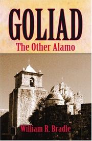 Cover of: Goliad by William R. Bradle