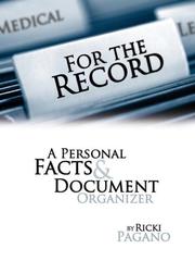 For the Record by Ricki Pagano