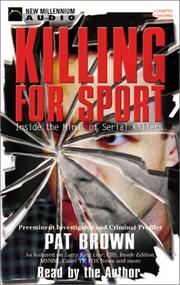 Cover of: Killing for Sport