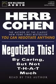 Cover of: Negotiate This! | 