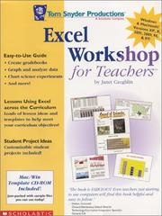 Cover of: Excel Workshop For Teachers