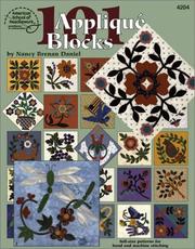 Cover of: 101 applique blocks