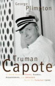 Cover of: Truman Capote by George Plimpton, George Plimpton