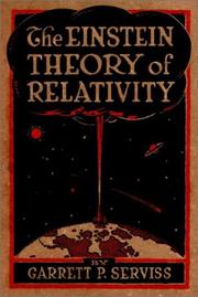 Cover of: The Einstein Theory of Relativity by Garrett Putman Serviss