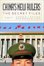 Cover of: China's New Rulers by Andrew J. Nathan, Bruce Gilley