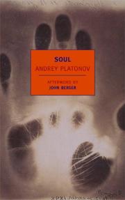 Cover of: Soul and Other Stories by Andreĭ Platonovich Platonov