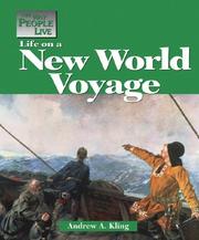 Cover of: Life on a New World voyage