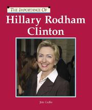 Cover of: The Importance Of Series - Hillary Rodham Clinton