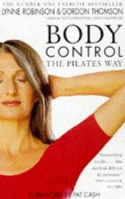 Cover of: Body Control by Lynne Robinson, Gordon Thomson