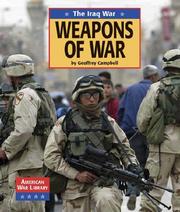 Cover of: The Iraq War: Weapons of War (American War Library)