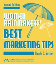 Cover of: Women rainmakers' best marketing tips